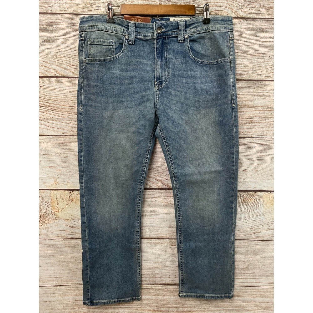 Axel Stretch‎ Bootcut Jeans Mens Size 32X32 (31" Inseam) Slim Boot Stretch New